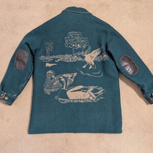 Pendleton Beaver State Vintage Wool Blend Duck Jacket Size Large